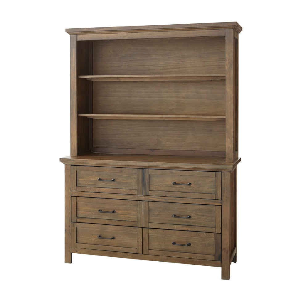 miley dark brown bookcase   