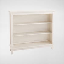 miley white bookcase   