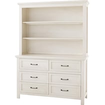 miley white bookcase   