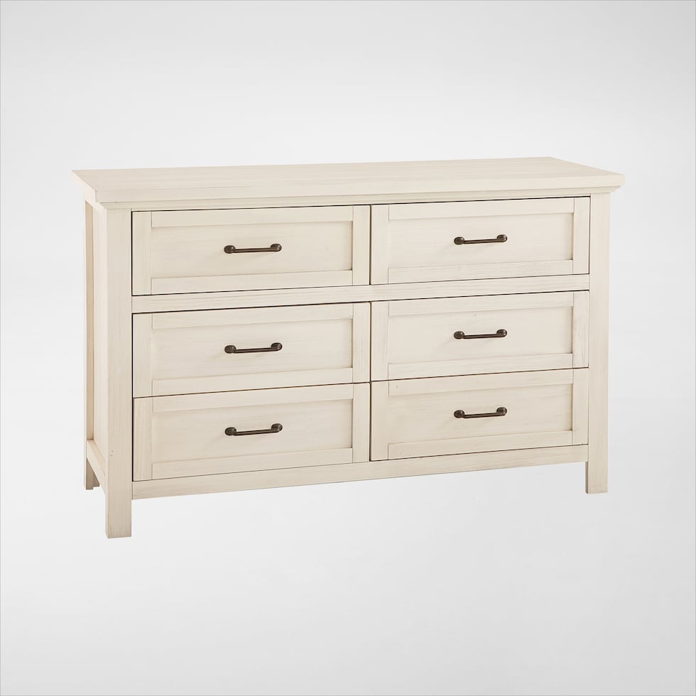 miley white dresser   