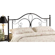 mill dark brown full queen headboard   