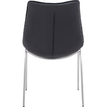 millie black dining chair   