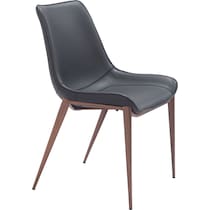 millie black dining chair   