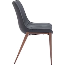 millie black dining chair   