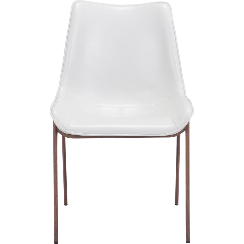 millie white dining chair   