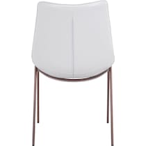 millie white dining chair   