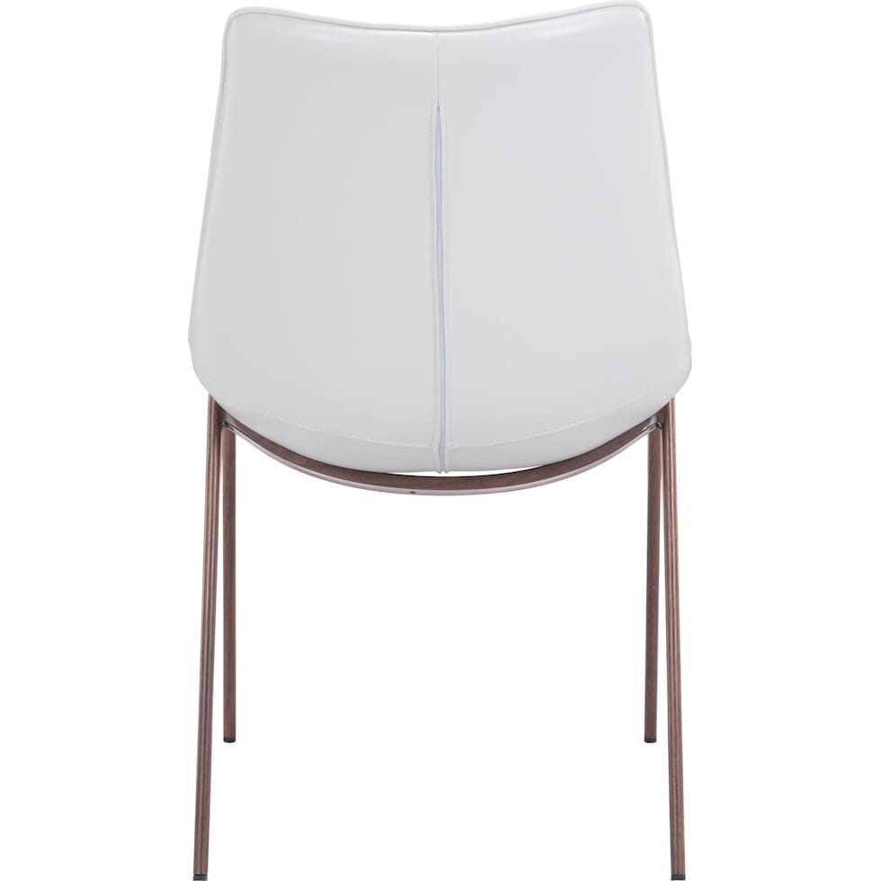 millie white dining chair   