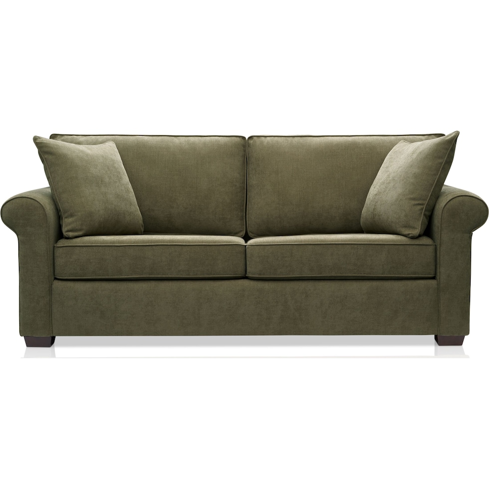 milly green sleeper sofa   