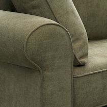 milly green sofa   