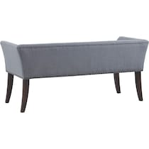 milo accent blue bench   