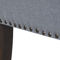 milo accent blue bench   