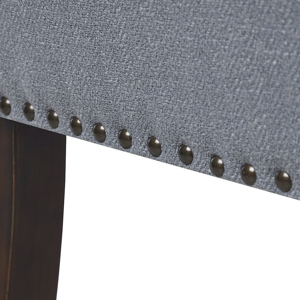 milo accent blue bench   