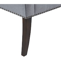 milo accent blue bench   