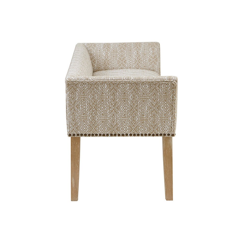milo accent gray bench   