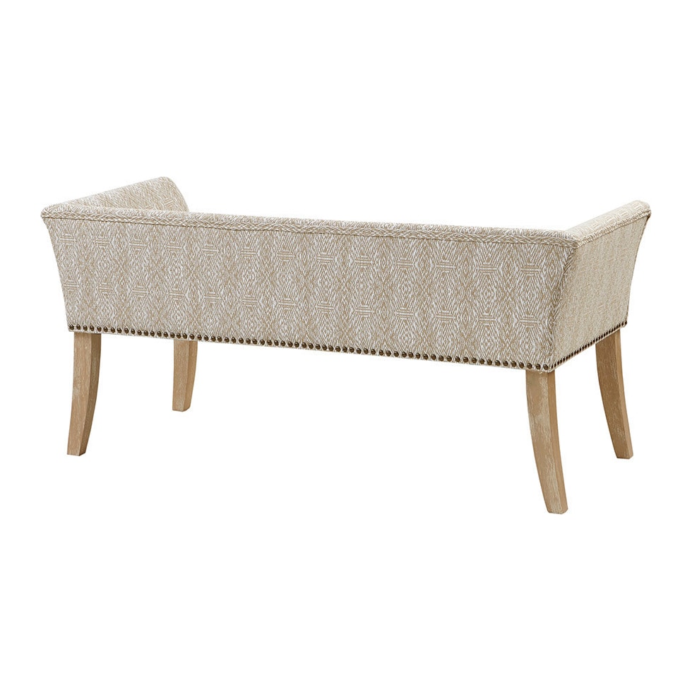 milo accent gray bench   