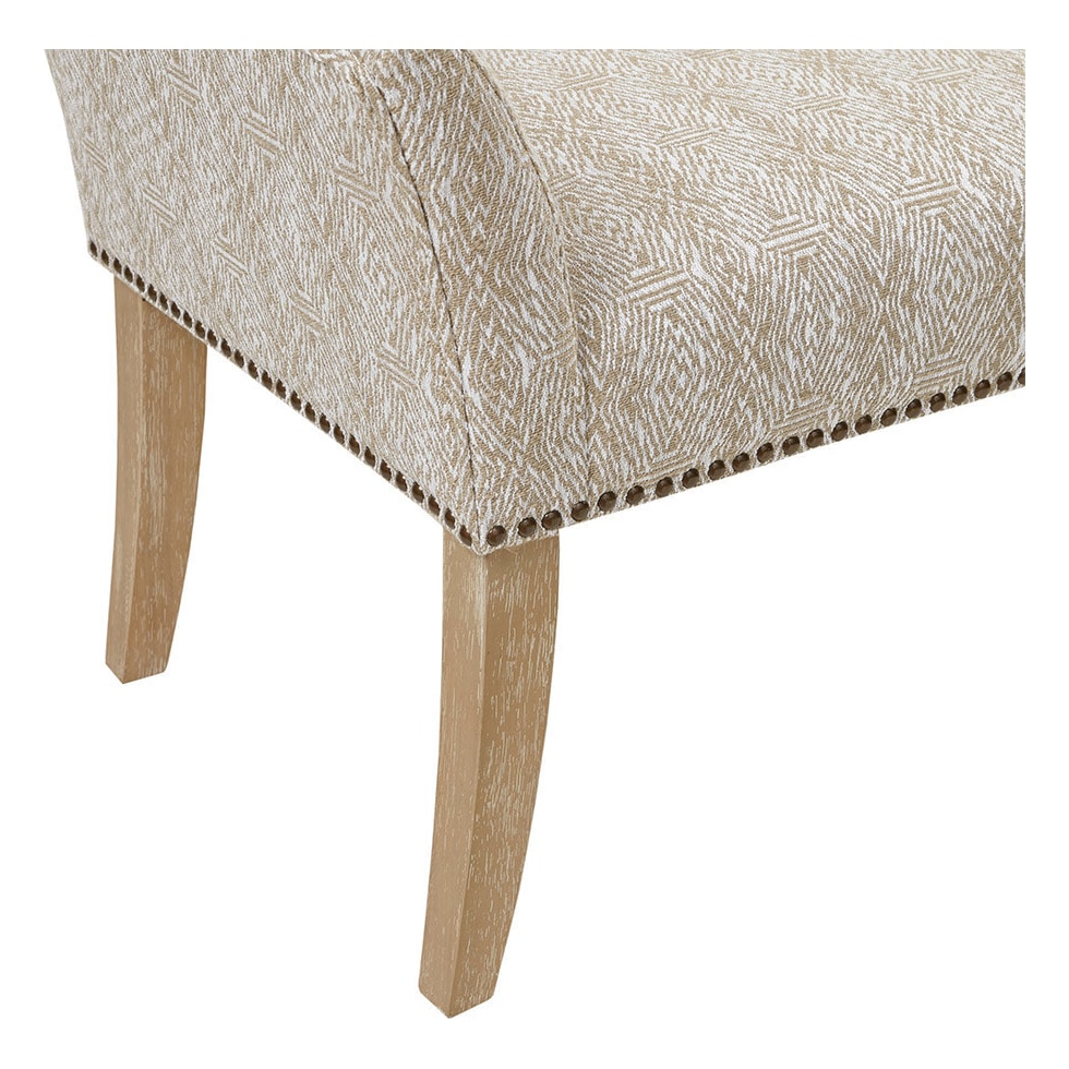 milo accent gray bench   