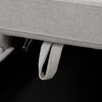 milo gray sleeper sectional   