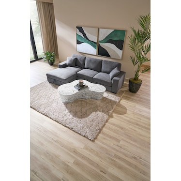 Milo 2-Piece Media Sleeper Sectional