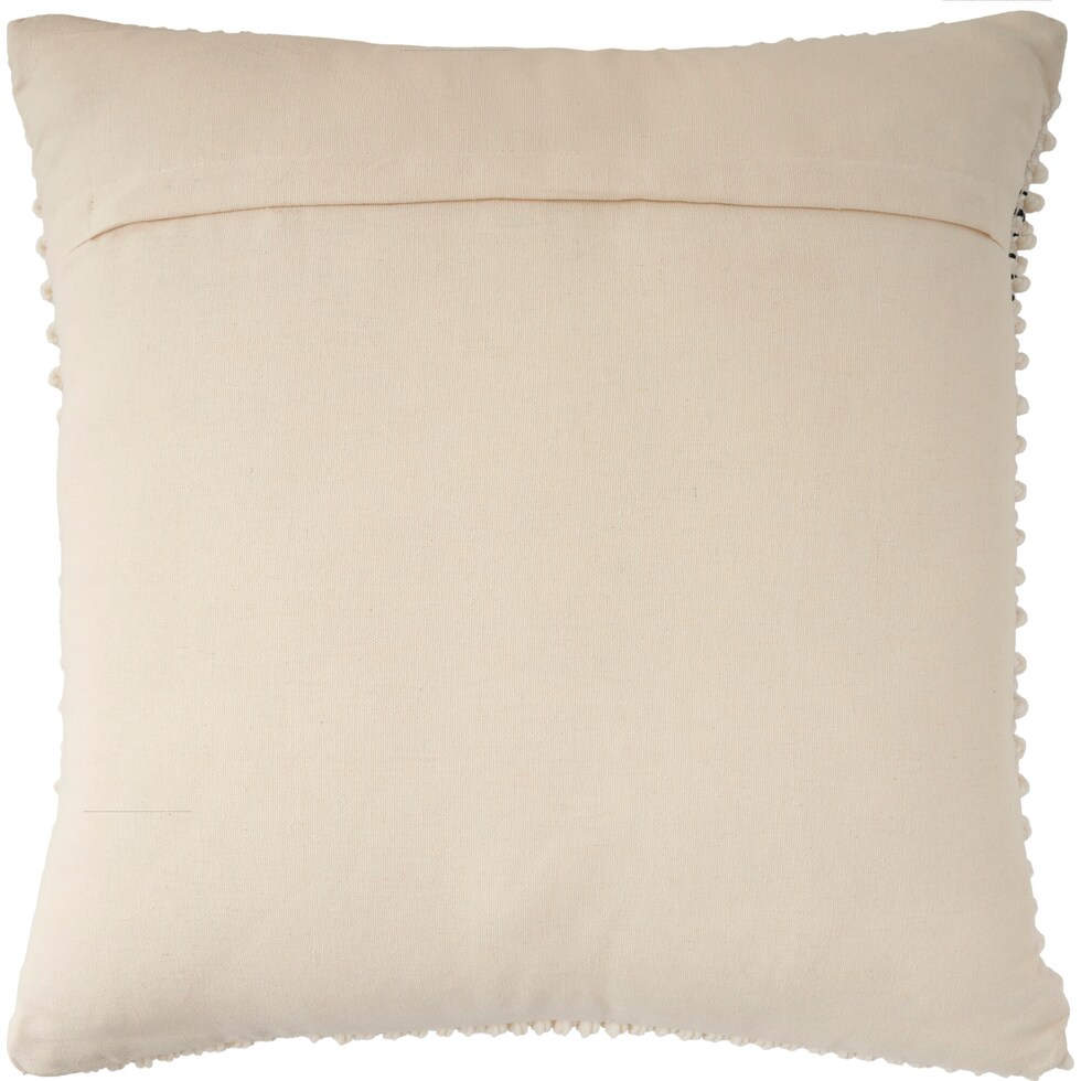 minimalist tree black accent pillow   