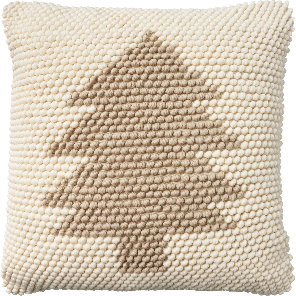 minimalist tree neutral accent pillow   