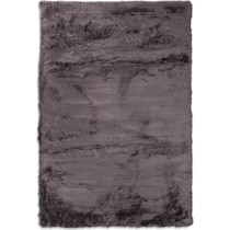 mink black area rug  x    