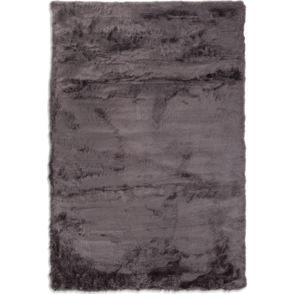 mink black area rug  x    