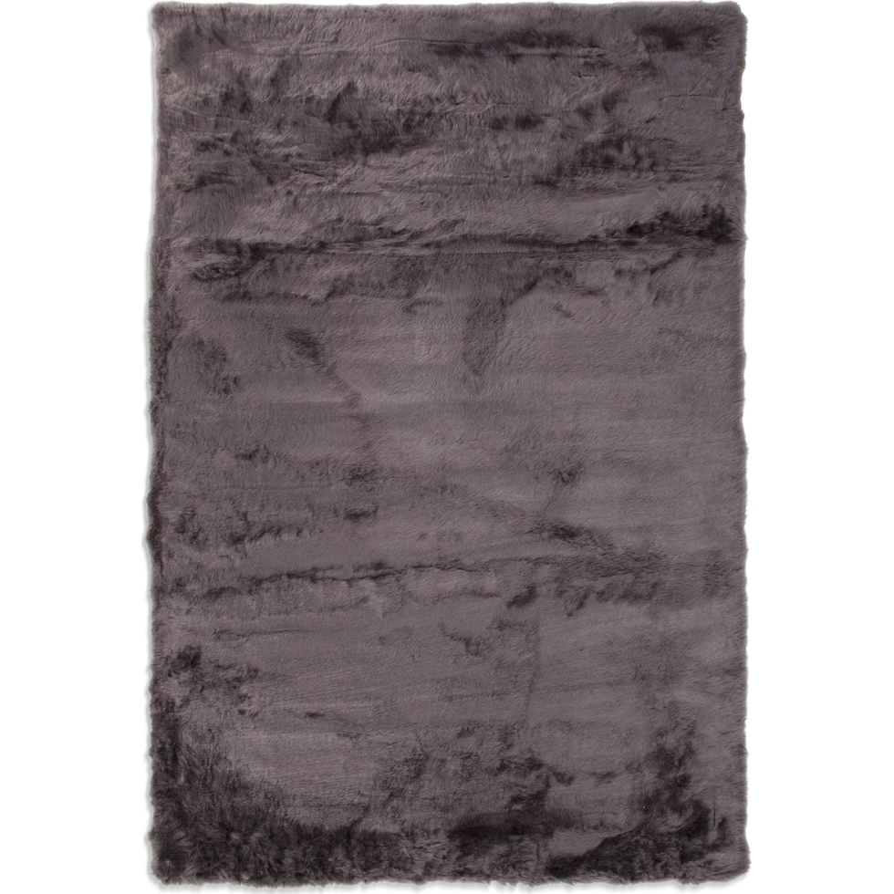 mink black area rug  x    