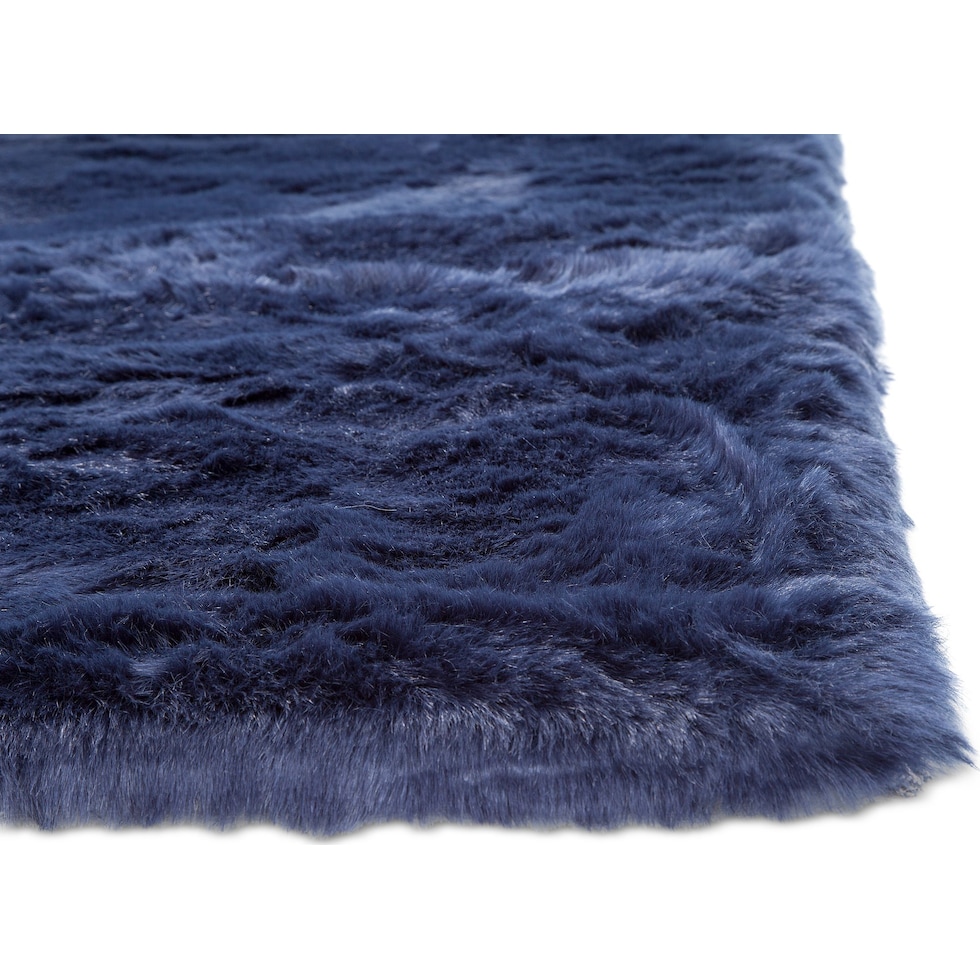 mink blue area rug  x    