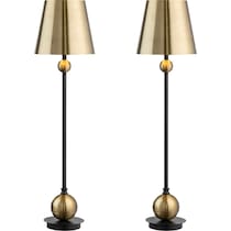 minka gold table lamp   