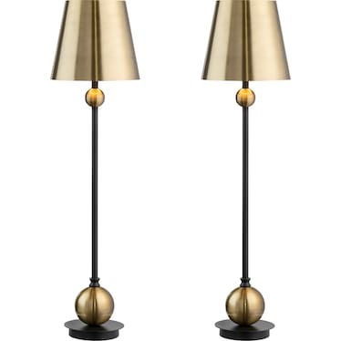 Minka 39" Table Lamp Set