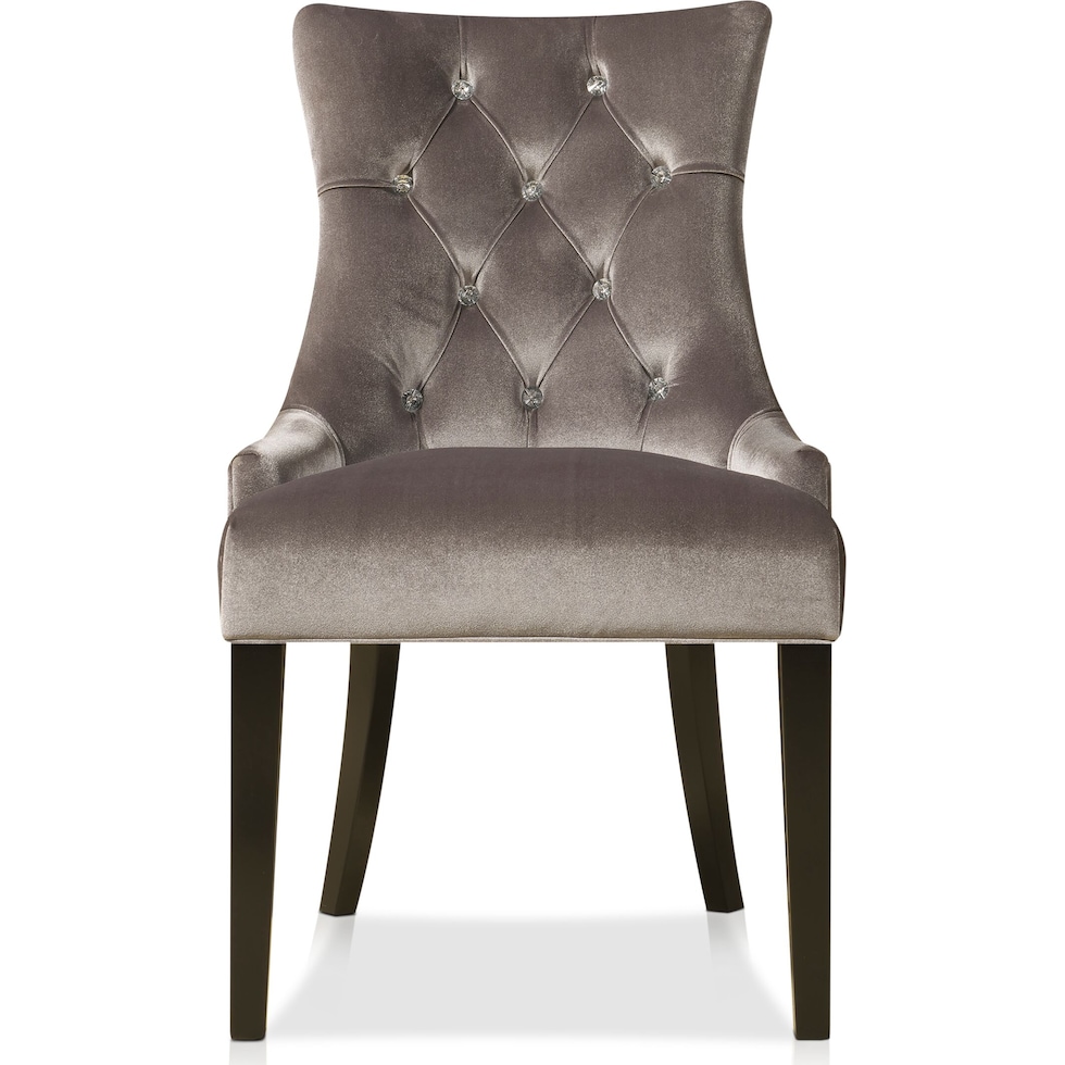 minka silver dining chair   