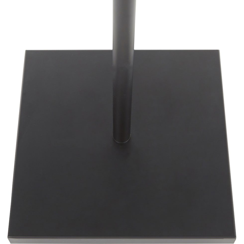 minna black floor lamp   