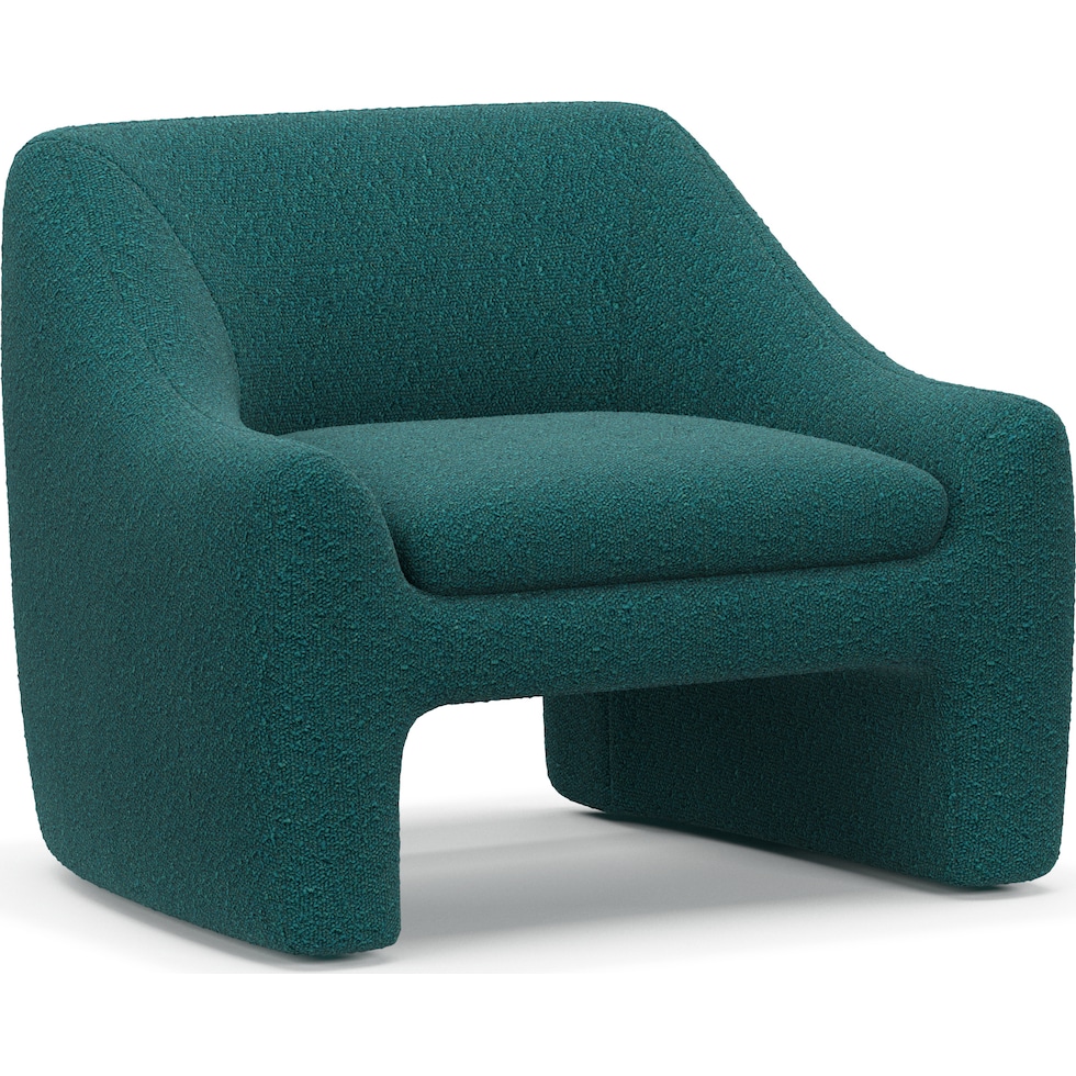 mio peacock accent chair   