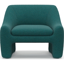 mio peacock accent chair   