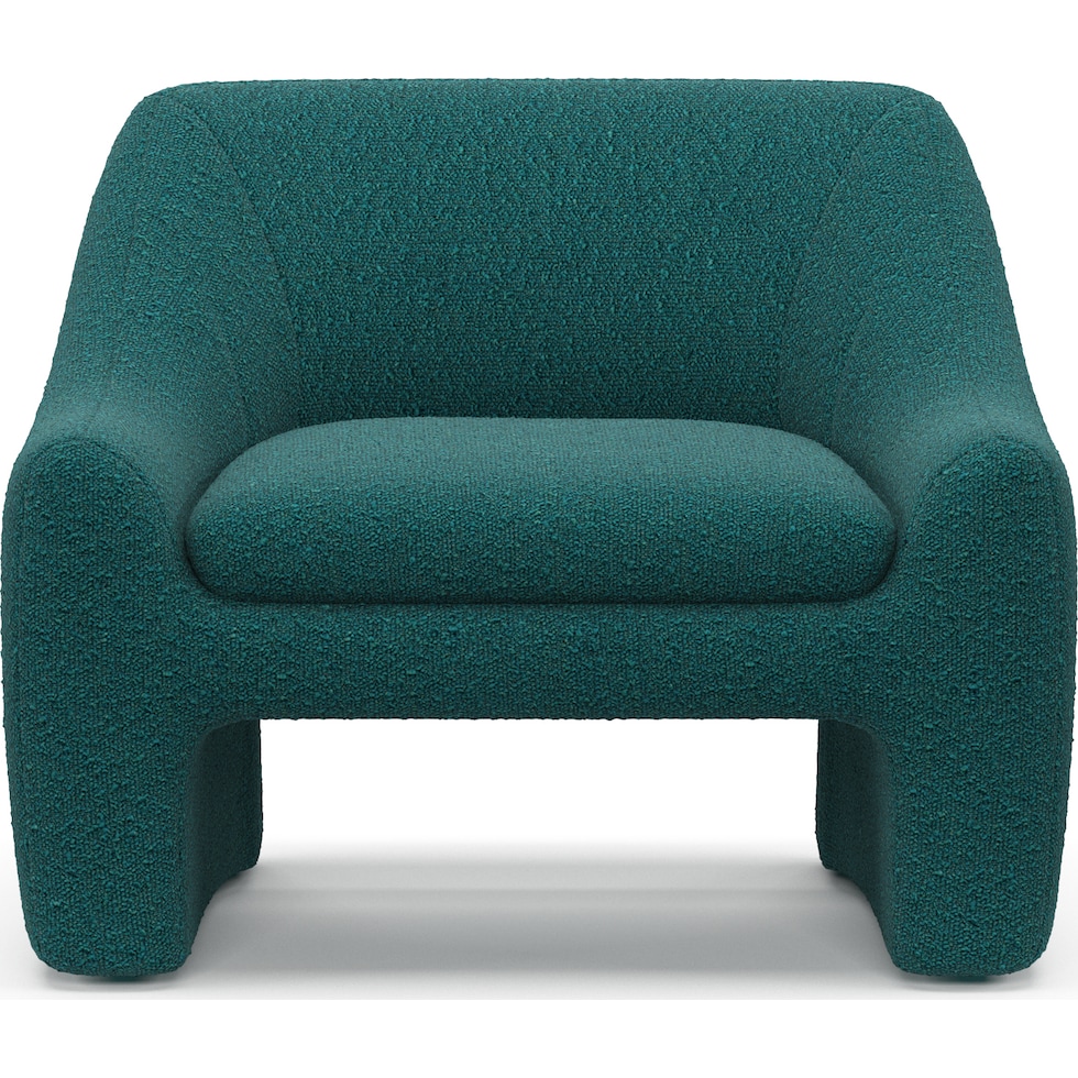 mio peacock accent chair   