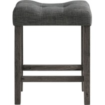 mirabelle gray  pc counter height dining room   