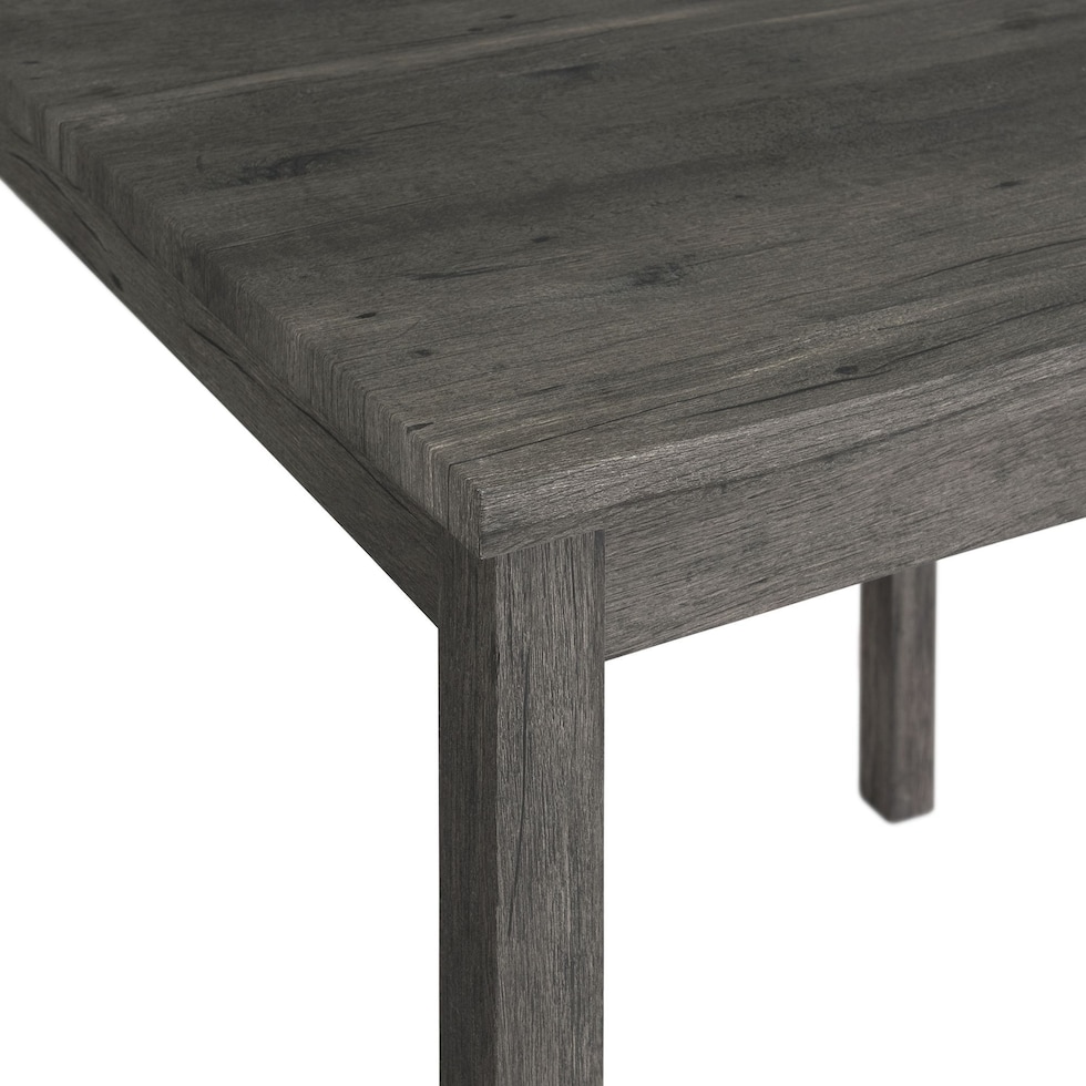 mirabelle gray  pc counter height dining room   