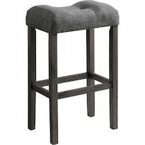 mirabelle gray bar stool   