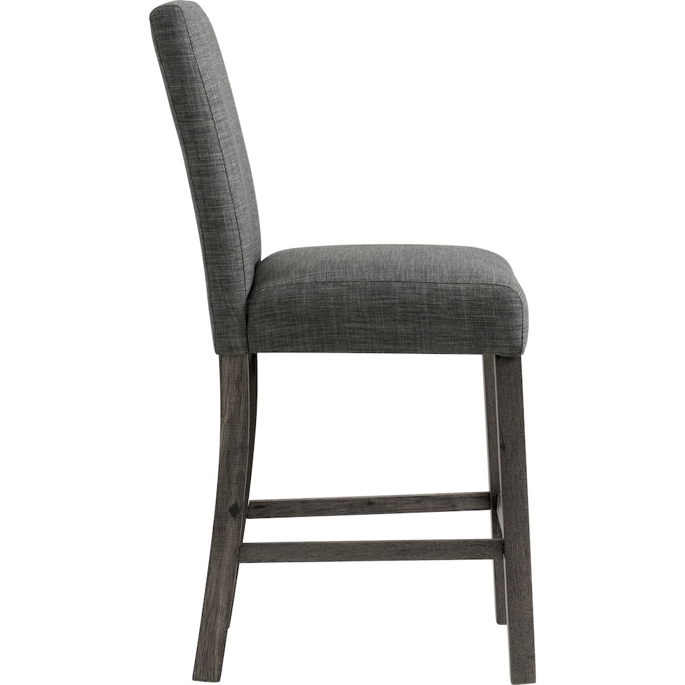 mirabelle gray counter height stool   