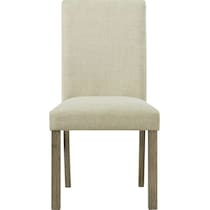 mirabelle light brown dining chair   