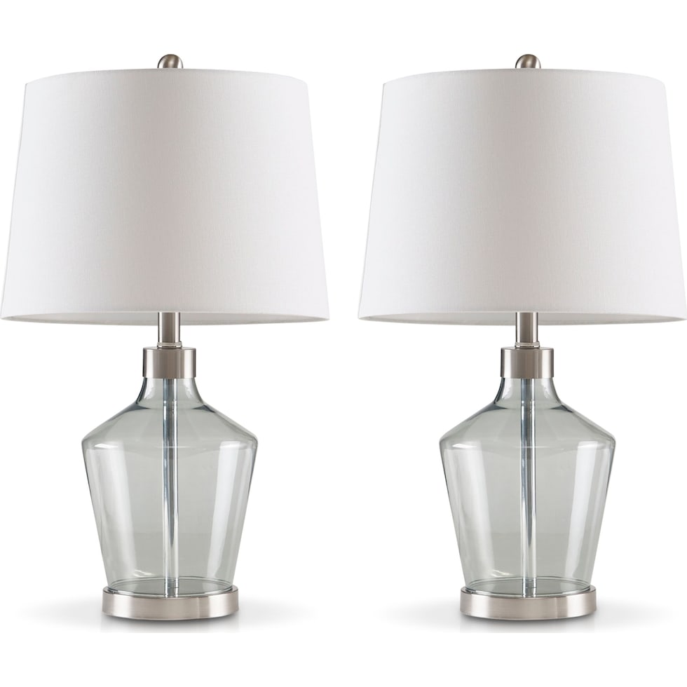 mirada gray table lamp   