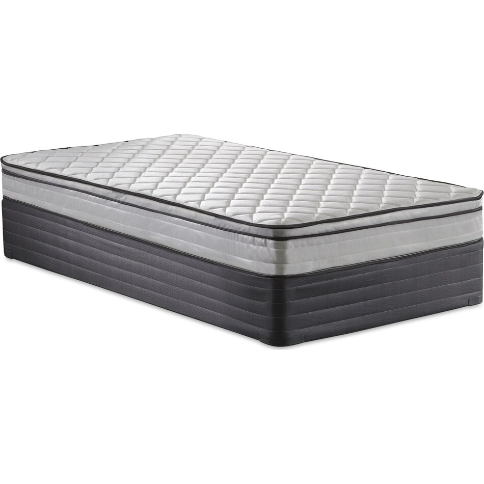 mirage full mattress foundation set   