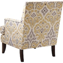 miranda gray accent chair   