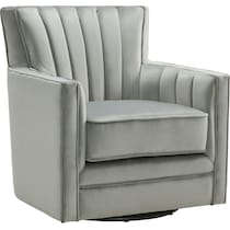 miraya gray accent chair   