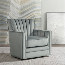 miraya gray accent chair   