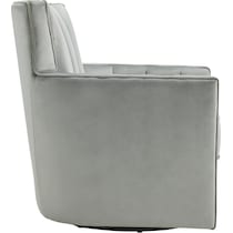 miraya gray accent chair   