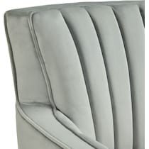 miraya gray accent chair   