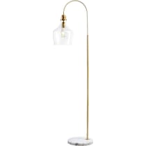 mirsalehi gold floor lamp   