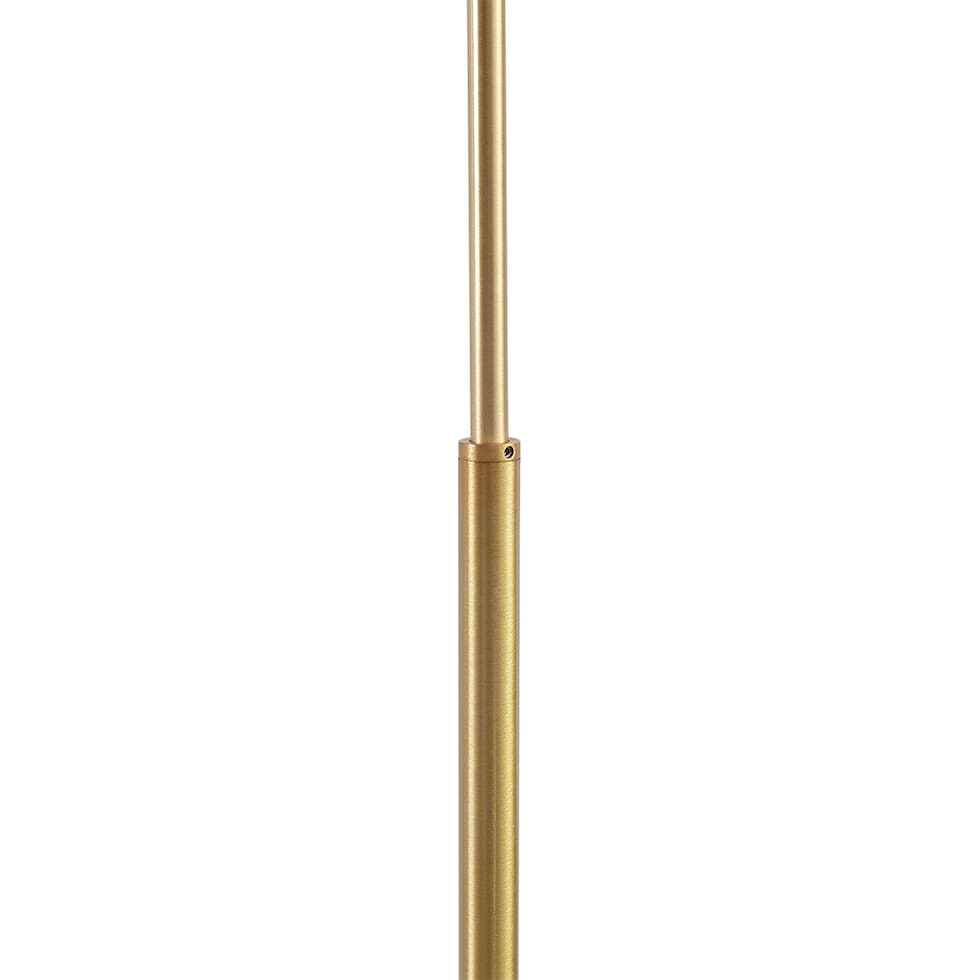 mirsalehi gold floor lamp   
