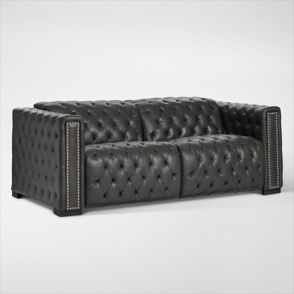 mitchell gray sofa   